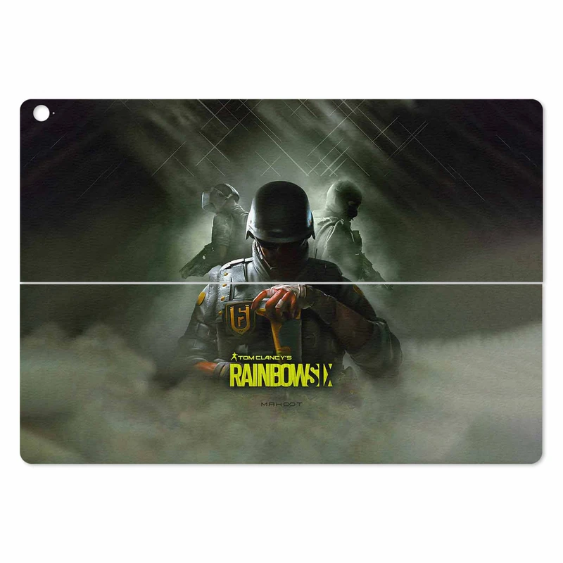 برچسب پوششی ماهوت مدل Rainbow-Six-Game مناسب برای تبلت ایسوس Transformer 3 Pro 2016