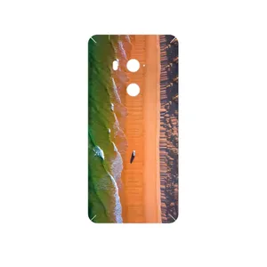 MAHOOT Beach and Green Sea Cover Sticker for HTC U11 Eyes