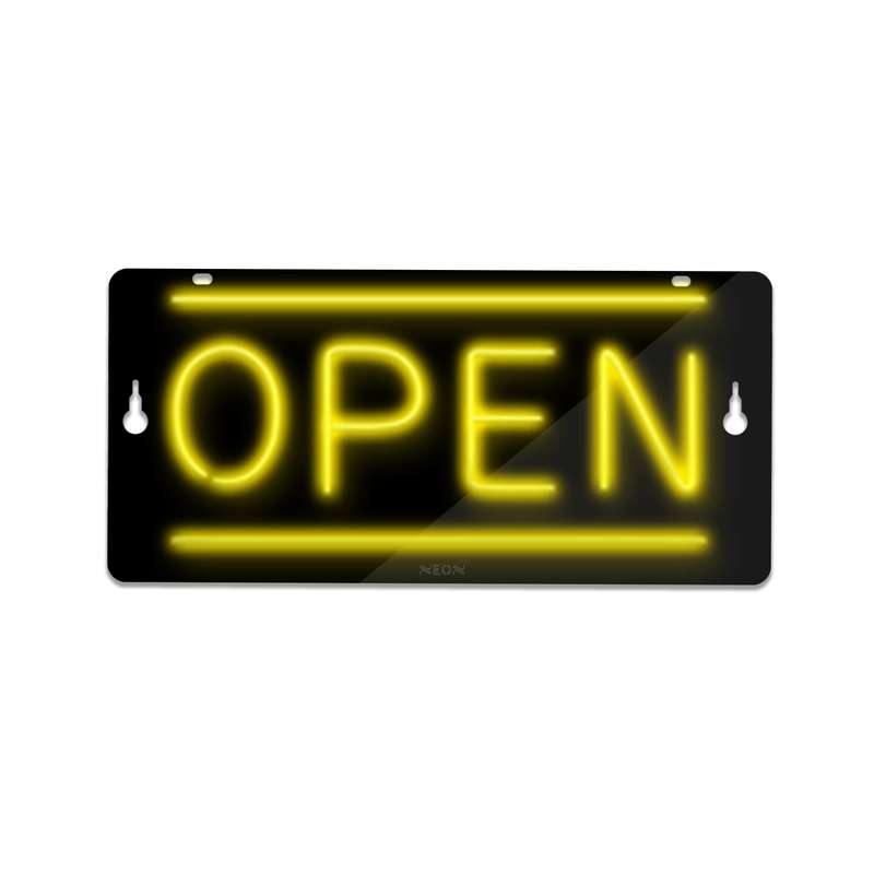 چراغ دیواری نئون دیزاین طرح Open-BL_YL