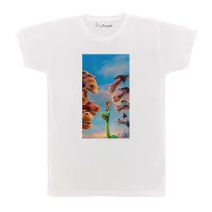 تی شرت بچگانه پرمانه طرح دایناسور خوب کد pmt.5071