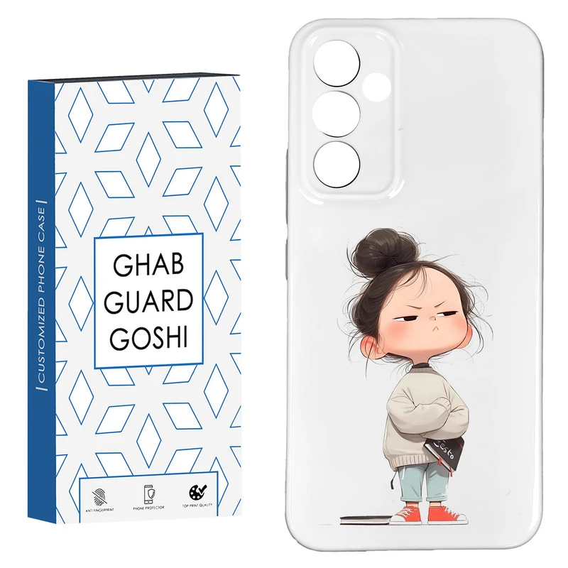 کاور قاب گارد گوشی طرح فانتزی دختر ملوس  کد HARD-08   مناسب برای گوشی موبایل سامسونگ GALAXY A54