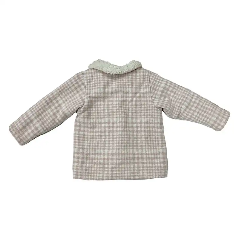 پالتو دخترانه مدل چهارخونه