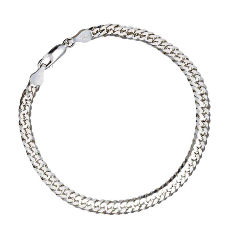 دستبند نقره مردانه مدل roz9 ایتالیا دستبند نقره مردانه مدل roz9 ایتالیا