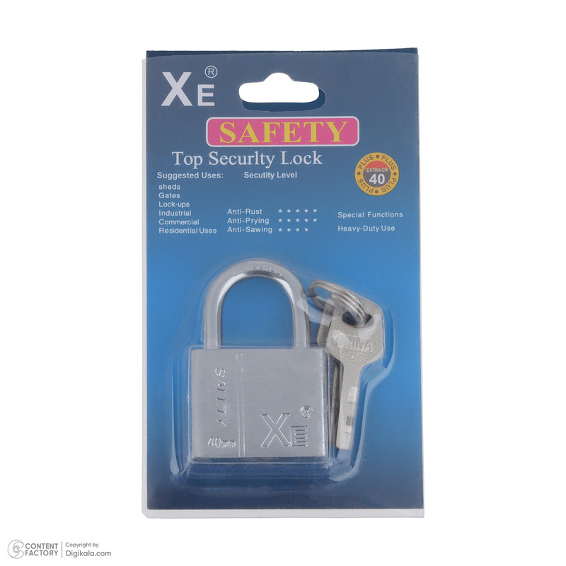 قفل آویز مدل  XE Safety-40MM