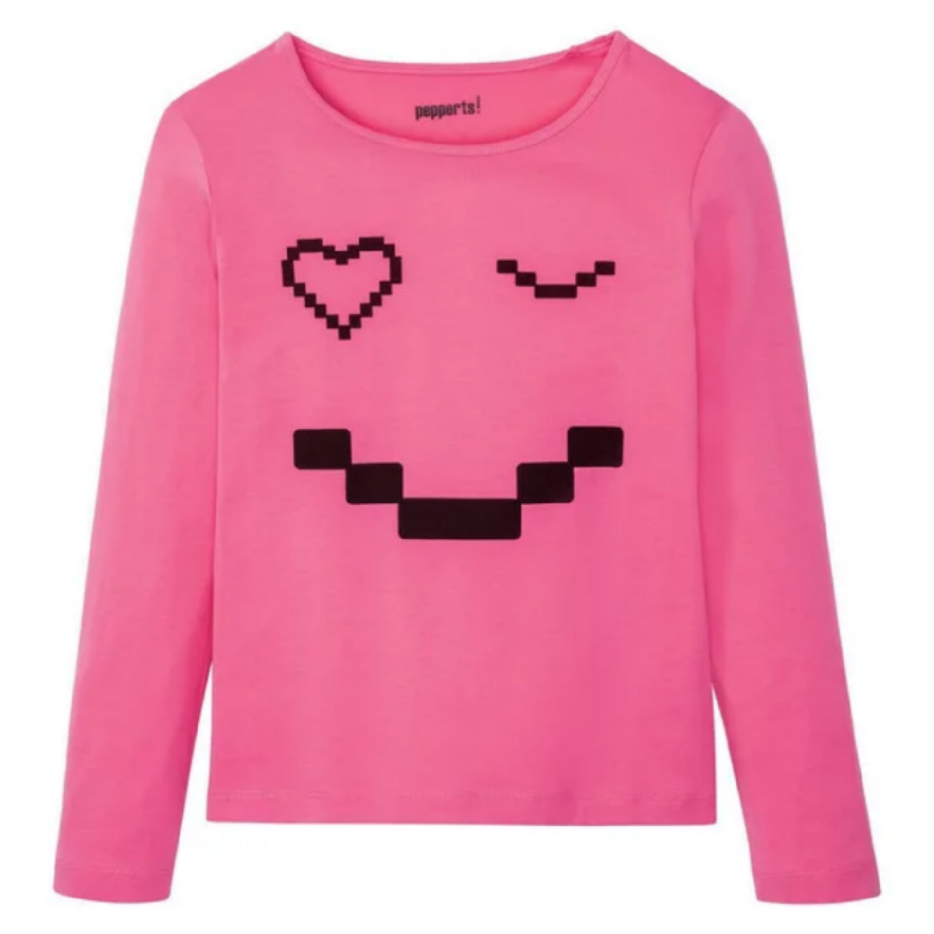 تی شرت آستین بلند دخترانه پیپرتس مدل G115