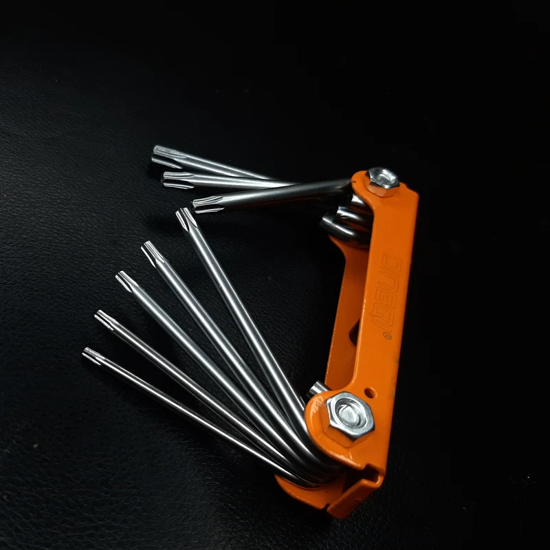 عکس شماره 4 : آچار آلن ستاره ای دینگشی مدل sg-001 مجموعه 8 عددی