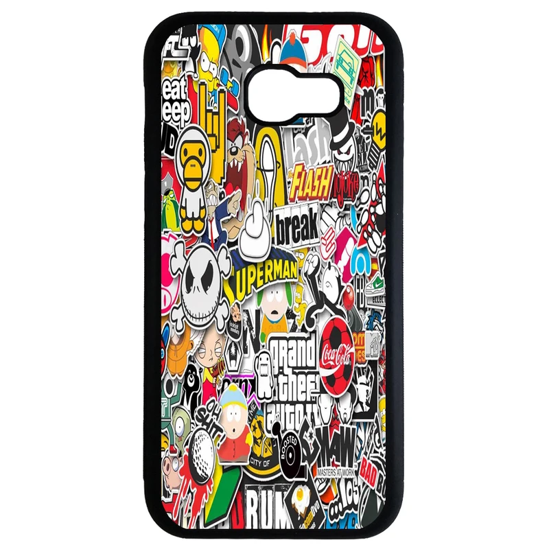 کاور طرح شلوغ کد 8748 مناسب برای گوشی موبایل سامسونگ galaxy j7 prime