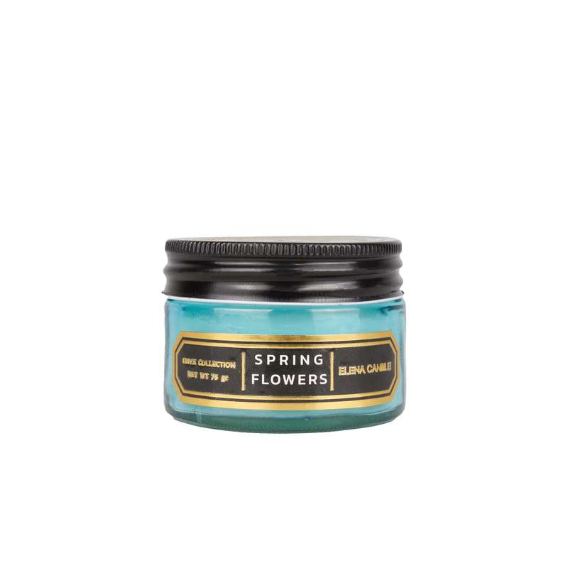 شمع النا مدل گل های بهاری کد 75g طرح onyx