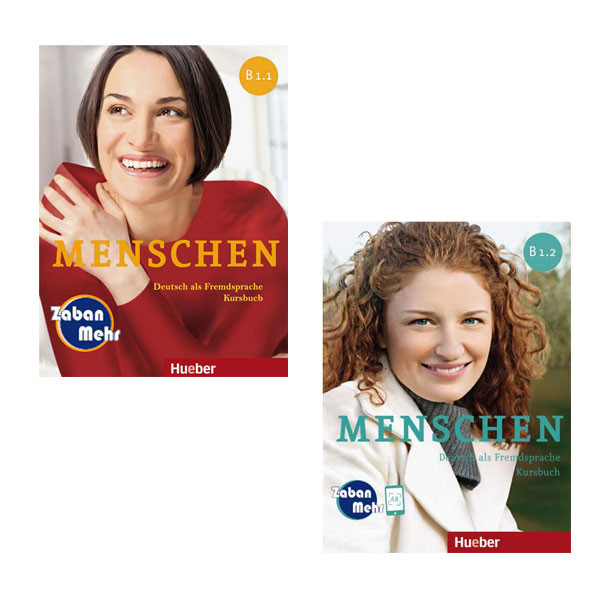 کتاب Menschen B1.1 B1.2 اثر جمعی از نویسندگان انتشارات زبان مهر 2 جلدی