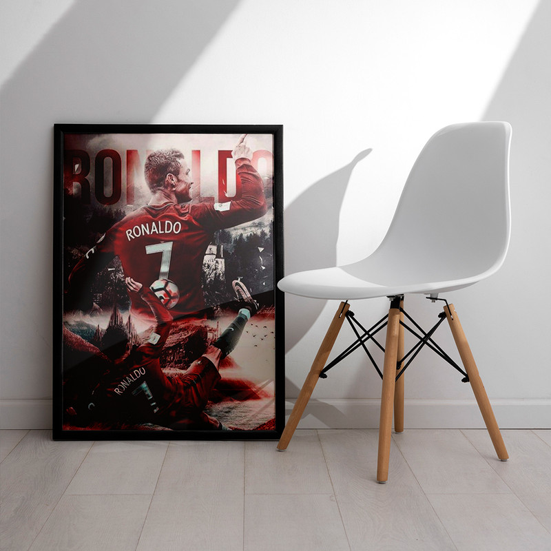 تابلو مدل دیواری طرح رونالدو | Ronaldo کد FD439