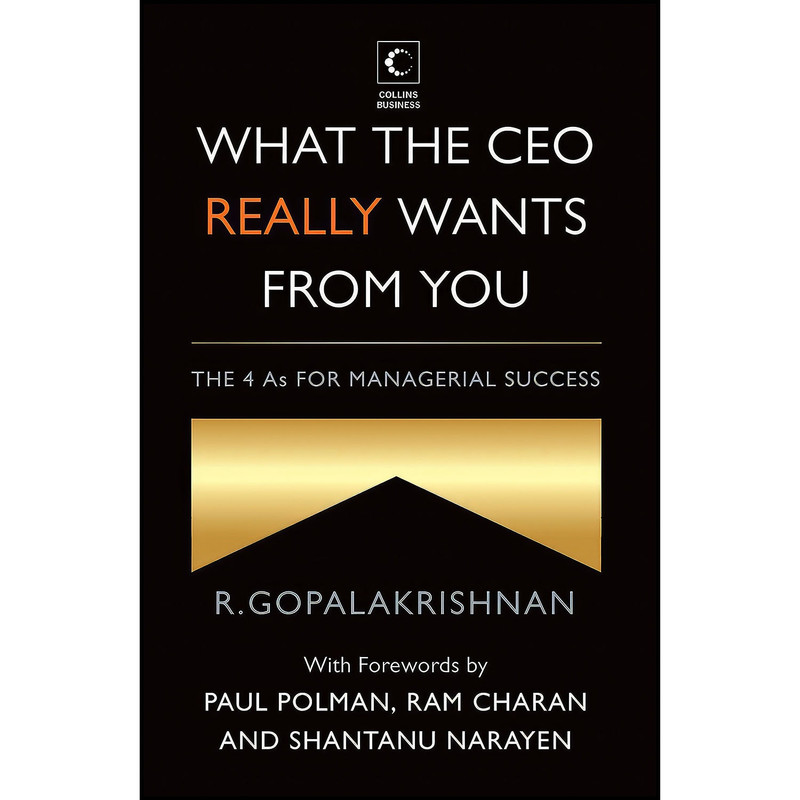 کتاب What The Ceo Really Wants From You اثر R. Gopalakrishnan انتشارات HarperCollins