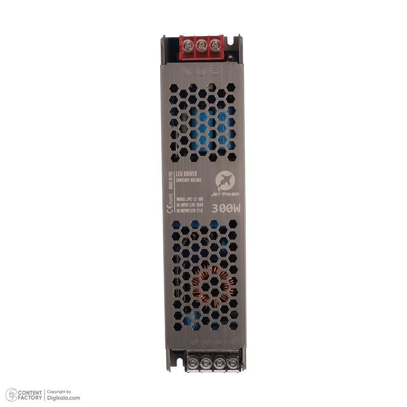 آداپتور 12 ولت 25 آمپر جت پاور مدل سوئیچینگ JPS-12-300