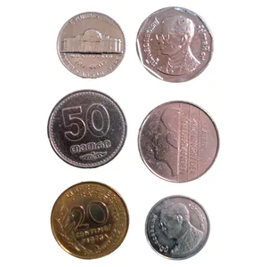 سکه تزئینی مدل AS-50 مجموعه 6 عددی