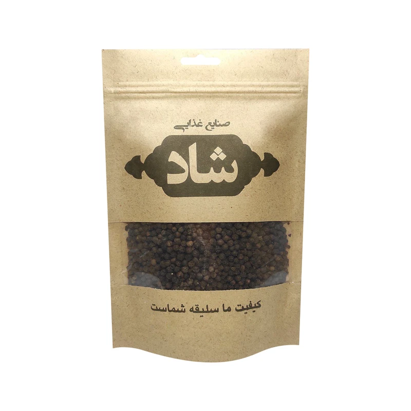 دانه فلفل سیاه صنایع غذایی شاد - 180 گرم