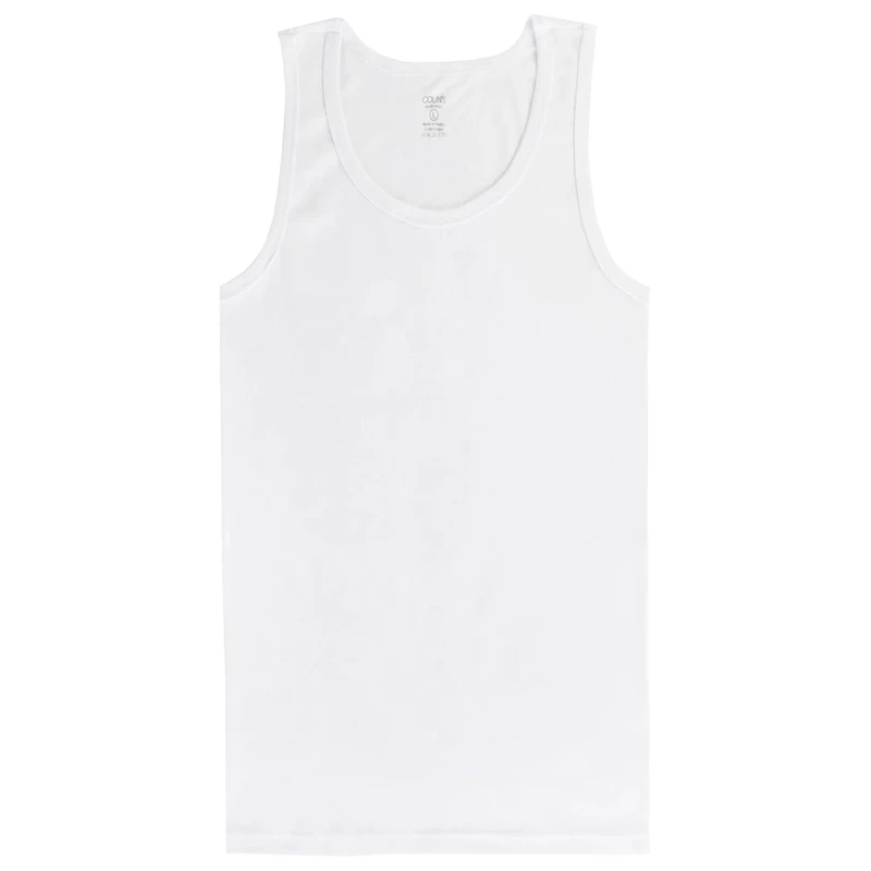 زیرپوش رکابی یقه گرد مردانه کالینز مدل CLWT1046