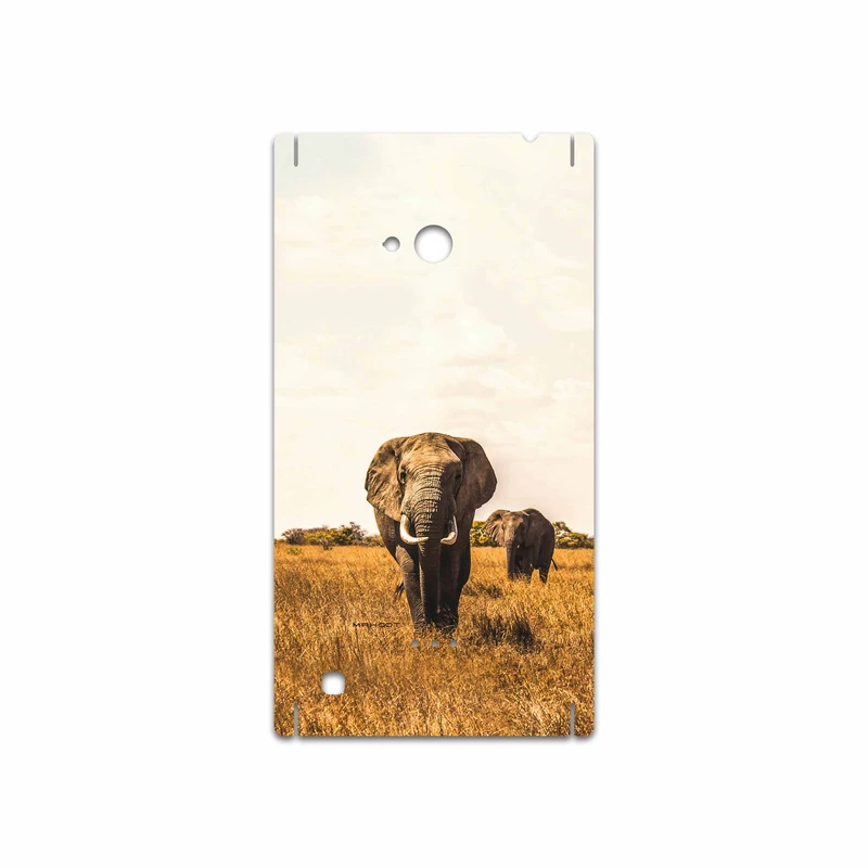 برچسب پوششی ماهوت مدل Elephant مناسب برای گوشی موبایل نوکیا Lumia 720