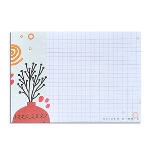 کاغذ یادداشت  کایزن طرح plant کد 002