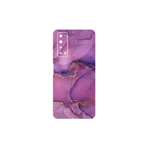 MAHOOT Purple Marble Cover Sticker for Huawei Y7a