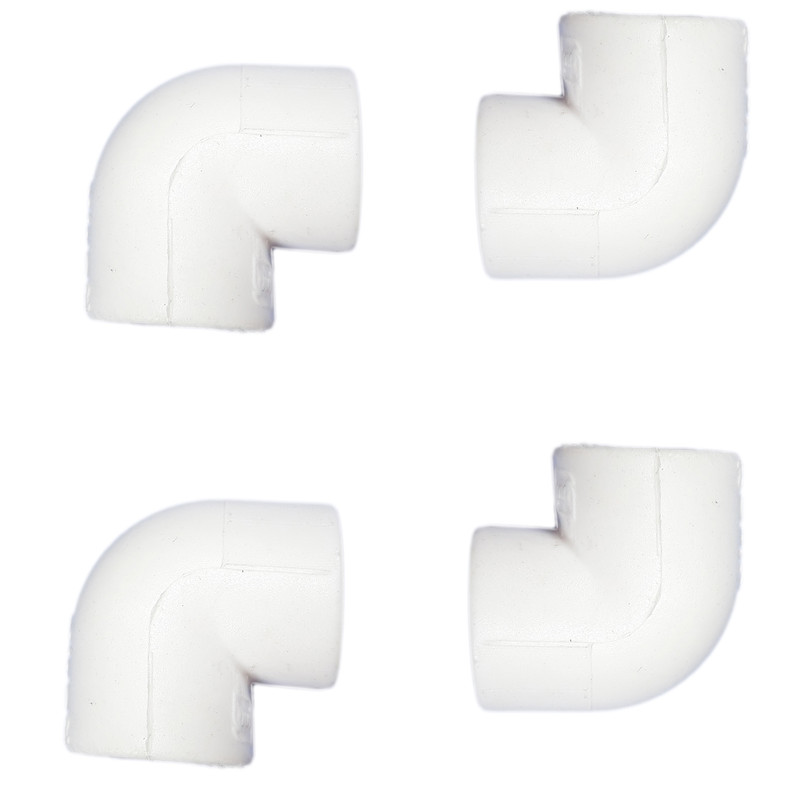 اتصال زانویی مدل PP-R-20-S  بسته 4 عددی