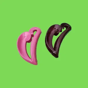 کلیپس مو زنانه مدل قلب کد 04 بسته 2 عددی