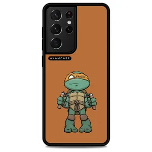 AKAM AMC-WSGS21U-NINJA TURTLES3 Cover For Samsung Galaxy S21 Ultra
