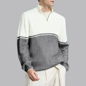 پلیور یقه ایستاده مردانه ترندیول مدل 820012193