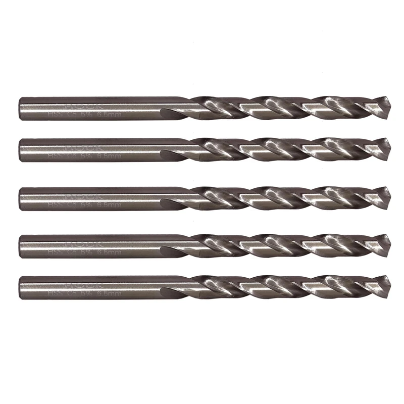 مته فلز کبالت راک مدل ART-RK-6.5 mm- سایز 6.5 میلی متر مجموعه 5 عددی