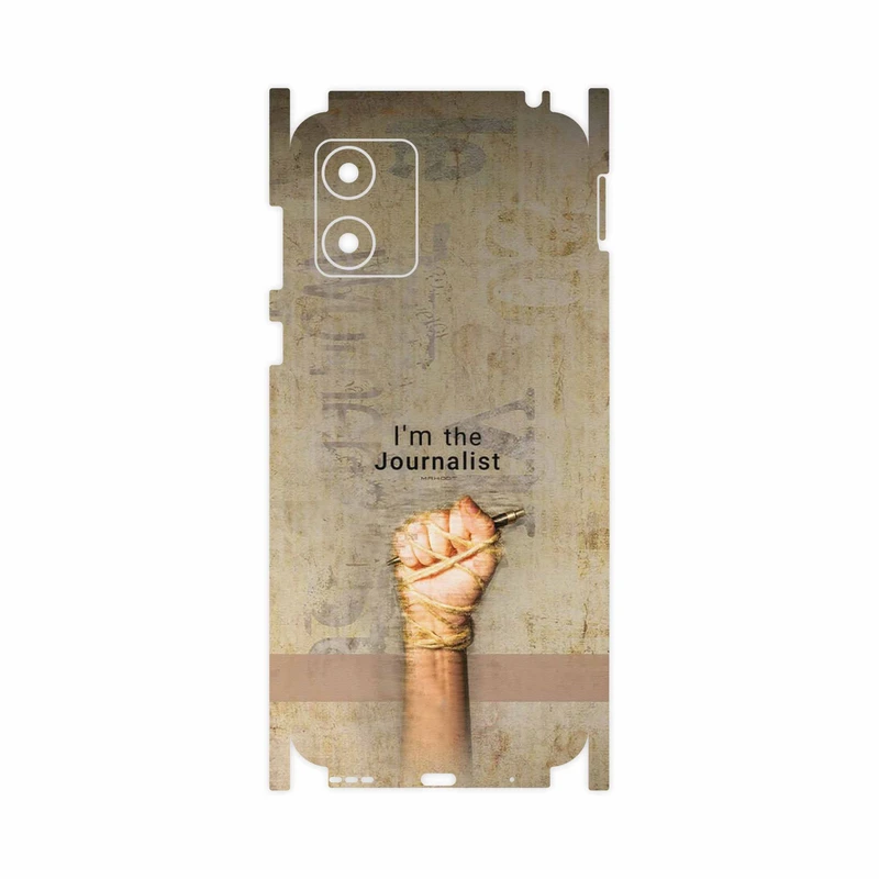 برچسب پوششی ماهوت مدل Journalist-FullSkin مناسب برای گوشی موبایل موتورولا Moto E13