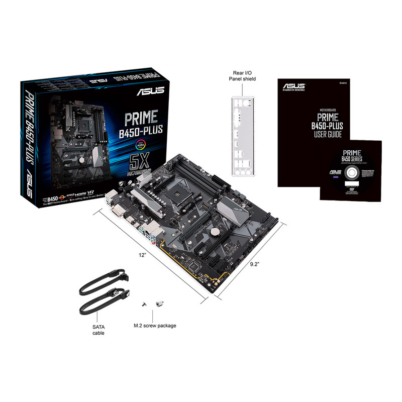 مادربرد ایسوس مدل PRIME B450-PLUS