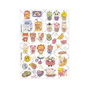 برچسب مدل برش نخورده طرح اسکرپ بوک زندگی حیوانات