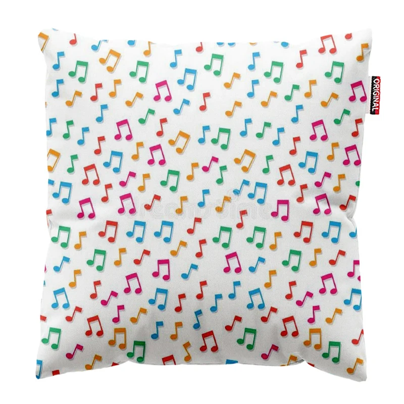  کوسن پاد آفرین طرح موسیقی کد 5162 سایز 30*30 سانتی متر 