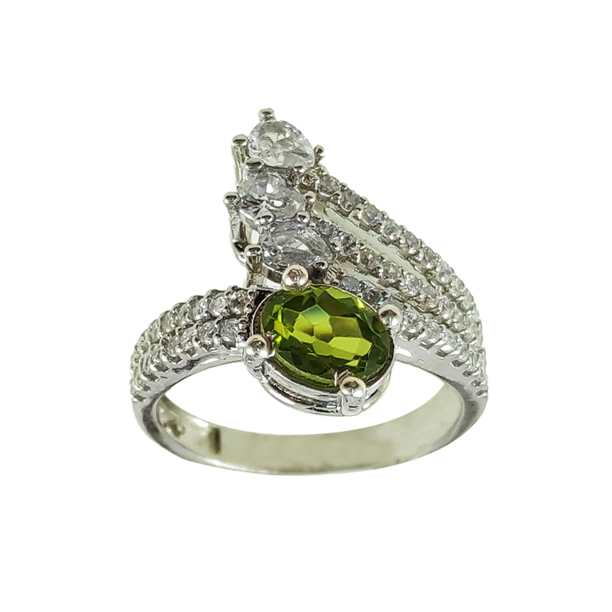 انگشتر نقره زنانه سلین کالا مدل زبرجد کد 16 انگشتر نقره زنانه سلین کالا مدل زبرجد کد 16