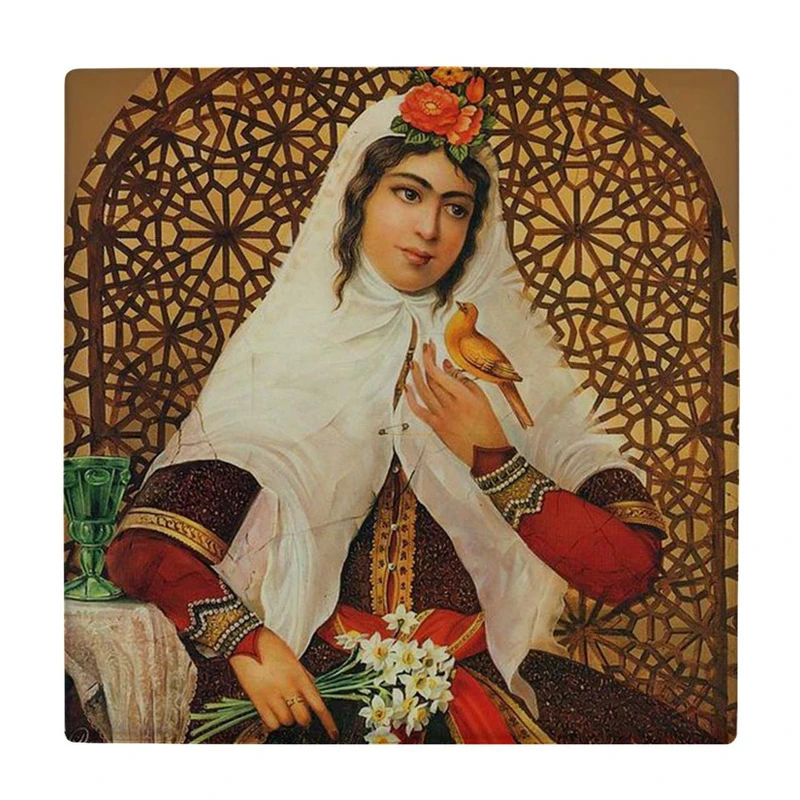 زیر لیوانی طرح خاتون کد    3269128_590