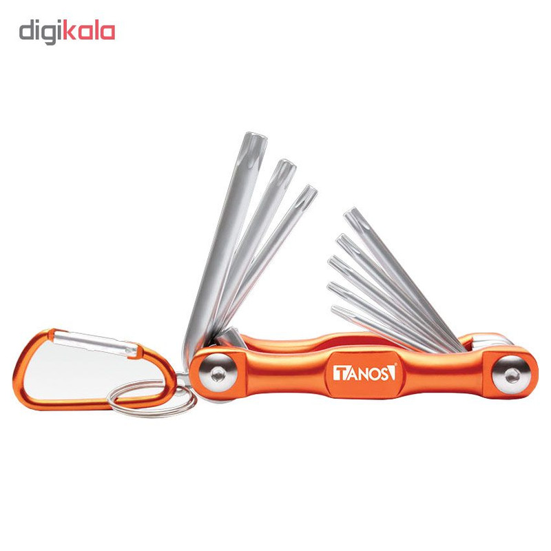 مجموعه 8 عددی آچار آلن تانوس مدل FTK0108 مجموعه 8 عددی آچار آلن تانوس مدل FTK0108