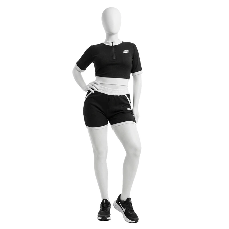 ست تی‌شرت آستین کوتاه و شلوارک راحتی زنانه مدل Nk103