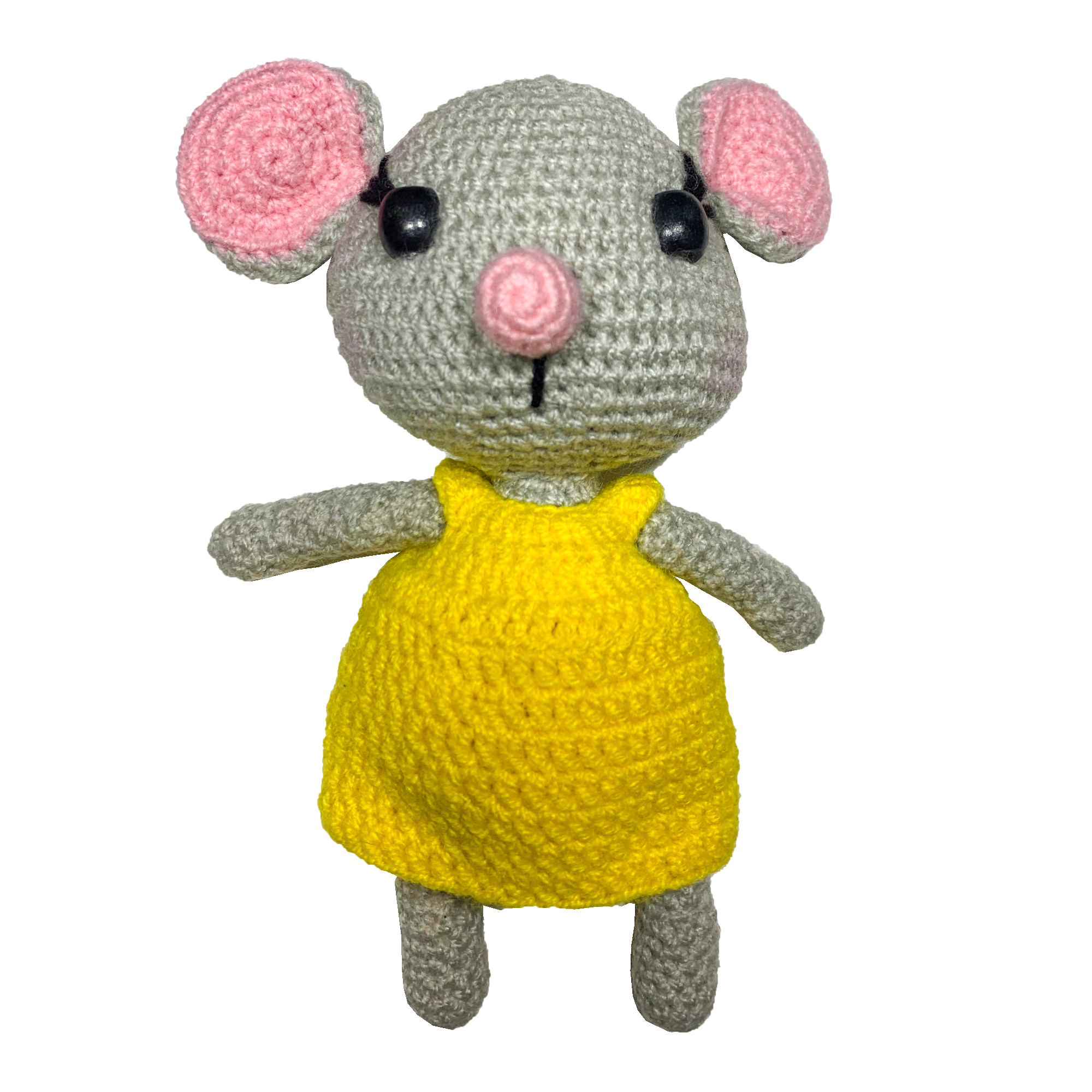 عروسک بافتنی طرح موش کد 11