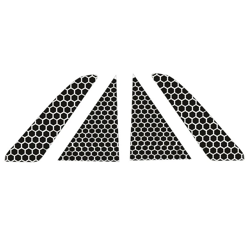 برچسب شیشه رادیانس مدل لانه زنبوری کد J70 مناسب برای پراید بسته 4 عددی