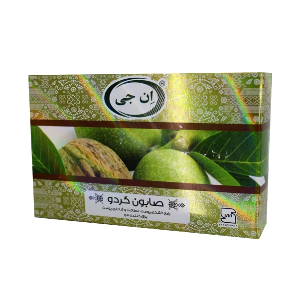  صابون شستشو ان جی مدل گردو وزن 100 گرم