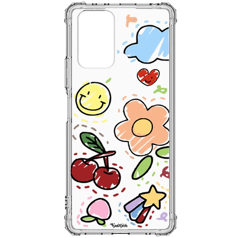 کاور طرح Funny Stickers مناسب برای گوشی موبایل شیائومی redmi Note 10s