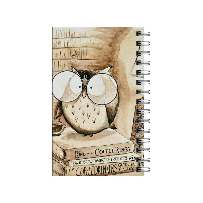 دفترچه یادداشت مدل to do list طرح جغد همه چیزدان کد 1598769