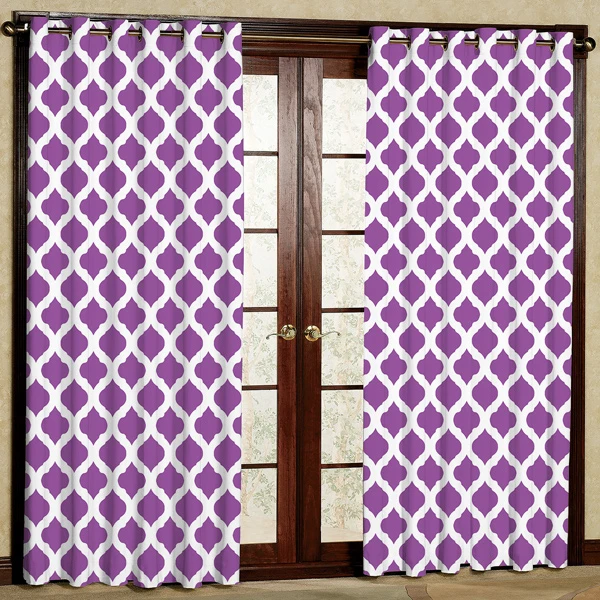 پرده مدل چاپی هازان پانچی کد 326 سایز 200x140 سانتی متر