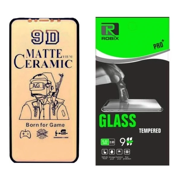 محافظ صفحه نمایش مات روبیکس مدل CR-iP11promaxمناسب برای گوشی موبایل اپل iPhone 11 Pro Max بسته 2عددی