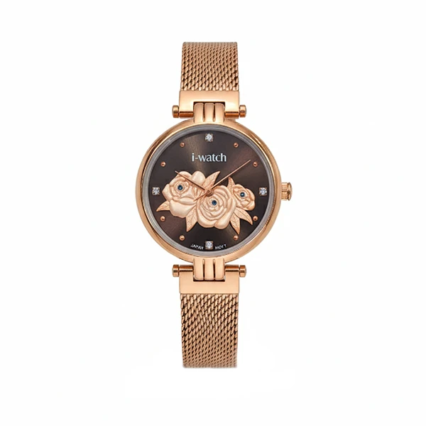 ساعت مچی عقربه‌ای کوارتز زنانه آی واتچ مدل 190245L