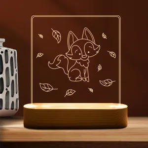 چراغ خواب اتاق کودک ارسا مدل روباه کوچولو