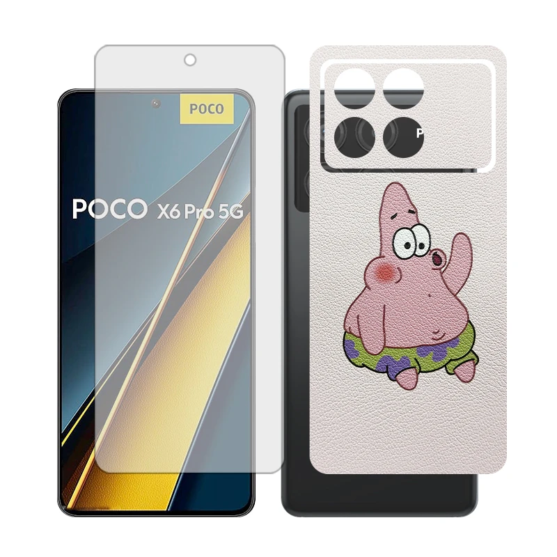 محافظ صفحه نمایش مات گلس مدل Together مناسب برای گوشی موبایل شیائومی Poco X6 Pro به همراه برچسب پوششی