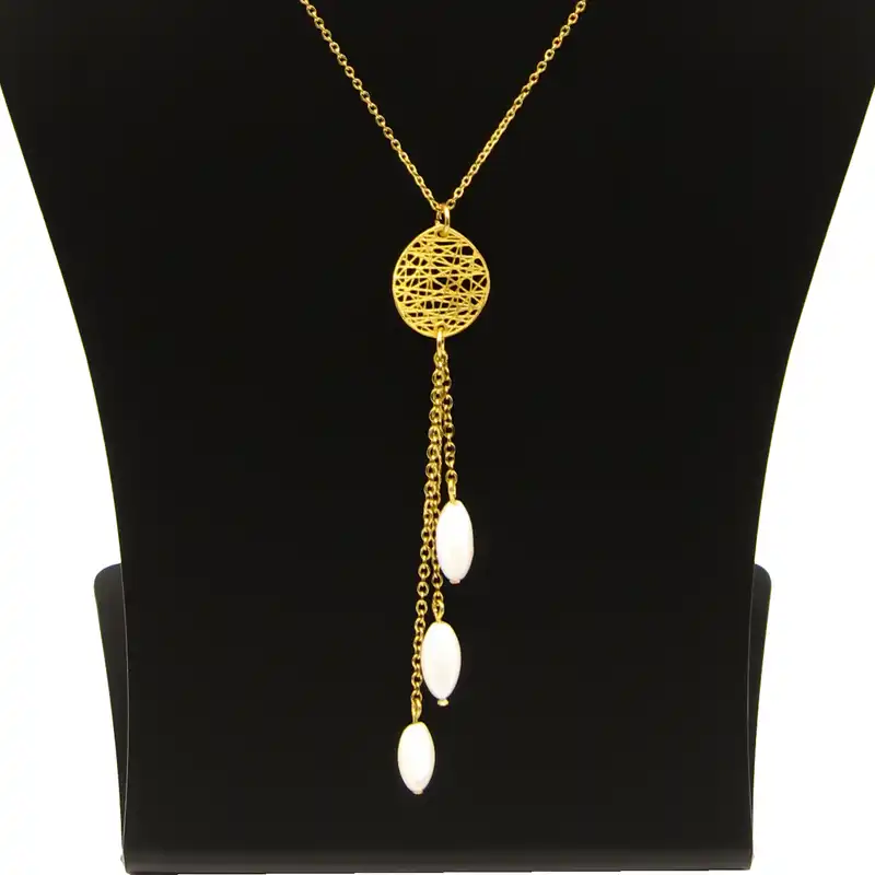 گردنبند طلا 18 عیار زنانه مانچو کد sfg650