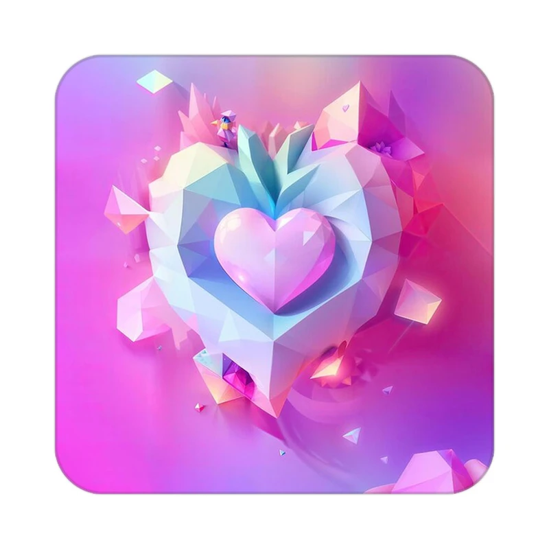 زیر لیوانی کاکتی مدل عاشقانه کد mp11325