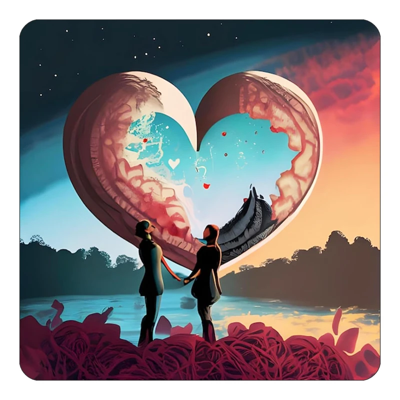 مگنت کاکتی مدل عاشقانه کد mp12437