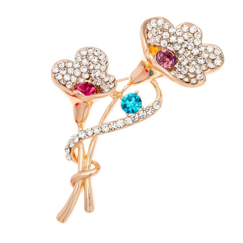 گل سینه طرح گل شیپوری کد G1116 گل سینه طرح گل شیپوری کد G1116