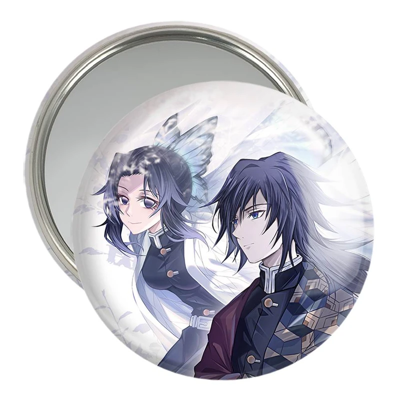 آینه جیبی خندالو مدل گیو و شینوبو انیمه شیطان کش  کد 11453